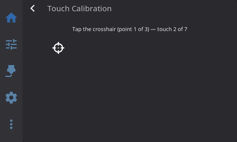 Calibration in progress